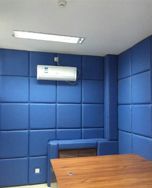 布藝吸音軟包，會(huì)議室防撞吸音軟包，電影院，體育館吸音材料